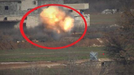 Боевики ИГИЛ похвастались кадрами уничтожения очередного «Леопарда» в Сирии Боевики ИГИЛ похвастались кадрами уничтожения очередного «Леопарда» в Сирии