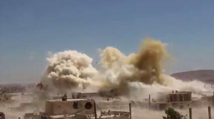 В Сирии разбился истребитель В Сирии разбился истребитель