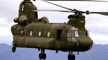 Американский вертолет CH-47 Chinook был сбит боевиками в Афганистане