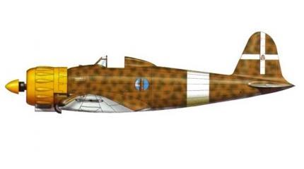 Истребитель-перехватчик Caproni Vizzola F.5. Италия Истребитель-перехватчик Caproni Vizzola F.5. Италия