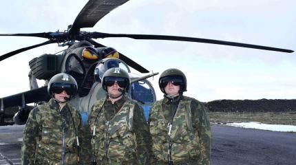 Как наши Ми-35 прикрывают транспортную авиацию в Сирии Как наши Ми-35 прикрывают транспортную авиацию в Сирии