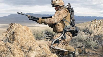 Разработка в США экзоскелета для военнослужащего