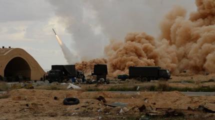 Огненный шторм: Вертолёты ВКС России и РСЗО смешали боевиков с песком Огненный шторм: Вертолёты ВКС России и РСЗО смешали боевиков с песком