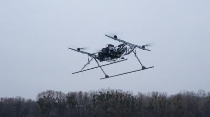 На Украине испытали грузовой квадрокоптер для армии На Украине испытали грузовой квадрокоптер для армии
