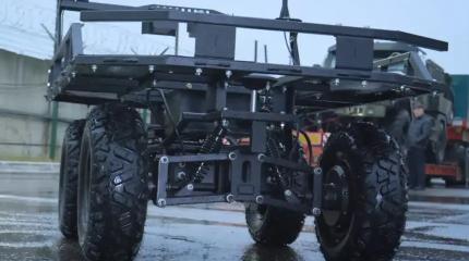 Универсальный солдат: в РФ представили обновлённую версию робота «Депеша»