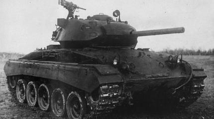 Испытано в СССР. Легкий танк M24 Chaffee Испытано в СССР. Легкий танк M24 Chaffee