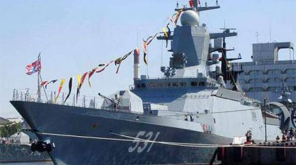 На воду спустили новый корвет-«невидимку» для Тихоокеанского флота На воду спустили новый корвет-«невидимку» для Тихоокеанского флота