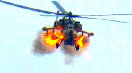 Нашествие пчёл: Целая армада российских вертолетов отработала в Хомсе Нашествие пчёл: Целая армада российских вертолетов отработала в Хомсе