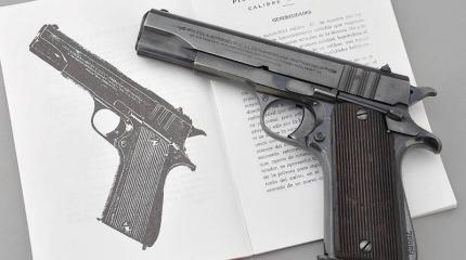 Аргентинская копия Colt M1911A1 пистолет Ballester-Molina Аргентинская копия Colt M1911A1 пистолет Ballester-Molina