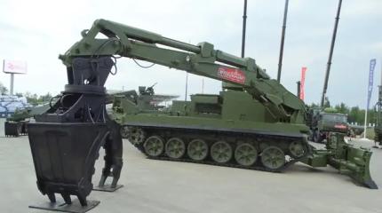 УБИМ, разработанная на базе танка Т-90М "Прорыв", не имеет аналогов