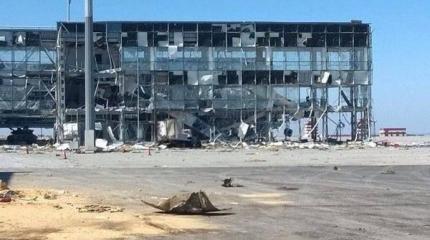 Под Донецким аэропортом ранения получили пятеро украинских силовиков