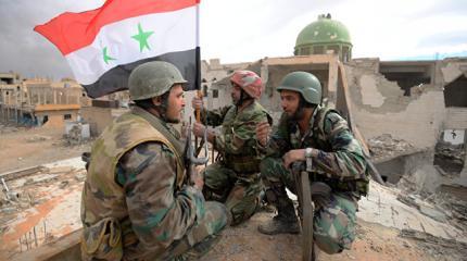 Сирийский военный о боях за Пальмиру Сирийский военный о боях за Пальмиру