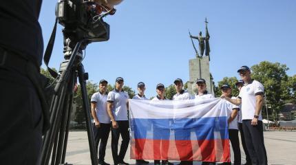 В Сербии представители России на конкурсе «Страж порядка» записали послание