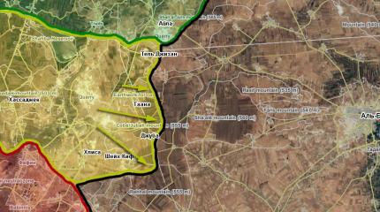 Курды наступают на Аль-Баб передовые отряды YPG в 12 км от города