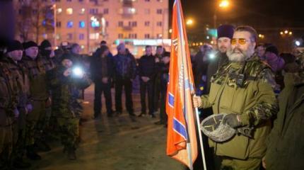 В Екатеринбурге прошли торжественные проводы роты добровольцев в Донбасс В Екатеринбурге прошли торжественные проводы роты добровольцев в Донбасс