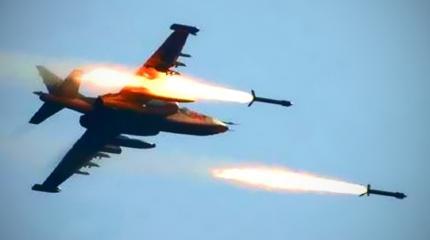 Ювелирные удары ВКС России по боевикам засняли с беспилотника Ювелирные удары ВКС России по боевикам засняли с беспилотника