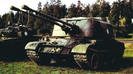 Заочная дуэль ЗСУ-57-2 и М42 Заочная дуэль ЗСУ-57-2 и М42
