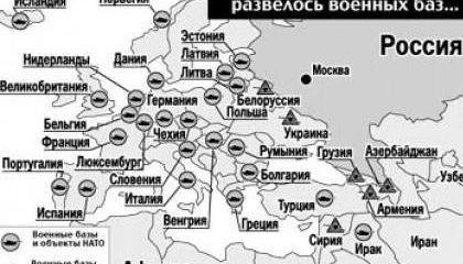 Военное кольцо вокруг России сужается Военное кольцо вокруг России сужается