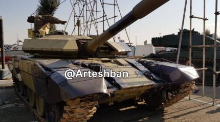 Модернизированный Т-72 и "копию" Abrams показали в Тегеране