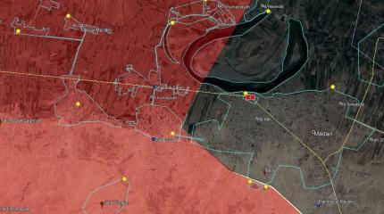 Сирийская армия начала обход города Маадан в провинции Ракка