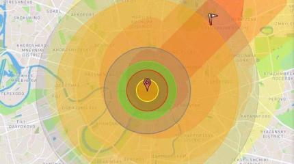 В США смоделировали ядерные удары по Москве и Санкт-Петербургу