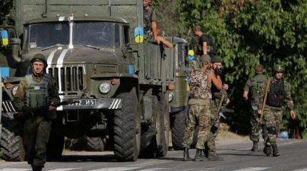 Блок-пост силовиков на въезде в Мариуполь обстреляли из установок «Град» Блок-пост силовиков на въезде в Мариуполь обстреляли из установок «Град»