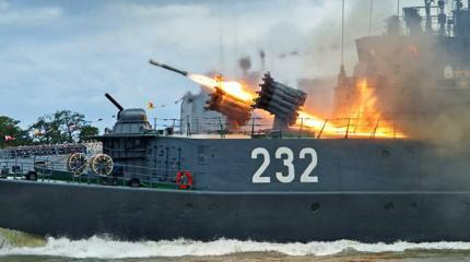 Мощь Балтийского флота России Мощь Балтийского флота России