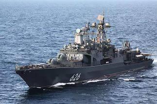 «Вице-адмирал Кулаков» и «Адмирал Эссен» встретились в Северном море «Вице-адмирал Кулаков» и «Адмирал Эссен» встретились в Северном море