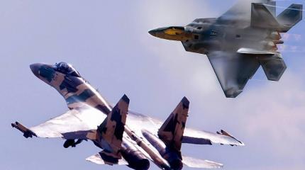 ИГИЛом не брезгуют: почему F-22 ВВС США имитировал атаку на русские Су-25