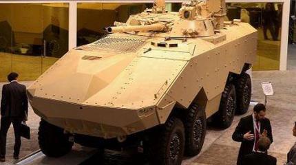 На IDEX 2015 показали новый БТР Enigma с башней от БМП-3 На IDEX 2015 показали новый БТР Enigma с башней от БМП-3
