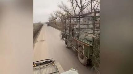 Необычный доработанный "Бардак"-"дикобраз" замечен в зоне СВО