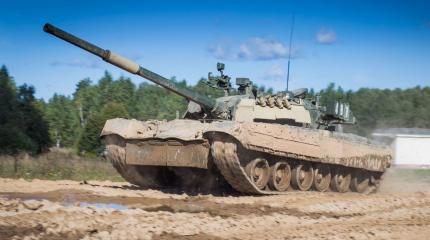 Тест-драйв танка Т-80У с газотурбинным двигателем. Тихий гигант Тест-драйв танка Т-80У с газотурбинным двигателем. Тихий гигант