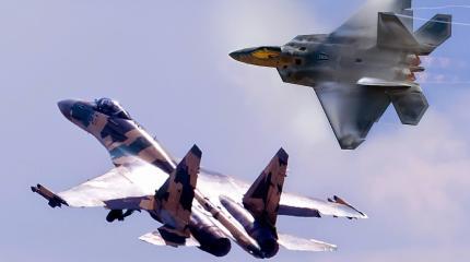 Су-35 vs F-22: кто сильнее в воздушном бою