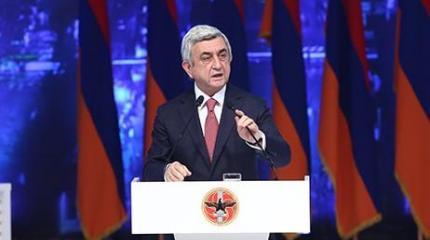 Серж Саргсян: Мы не преследуем цели захватить Баку Серж Саргсян: Мы не преследуем цели захватить Баку