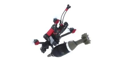 Гантрак ВСУ с двуствольной "зушкой" не смог оторваться от нашего дрона