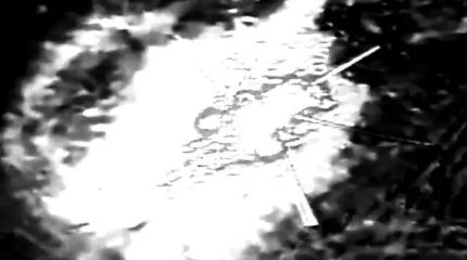 Беспилотник-камикадзе "Герань" полностью уничтожил вертолет ВСУ Ми-8