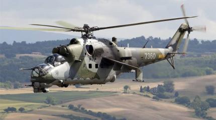 Из Либерии на Донбасс: боевое возвращение Ми-24П Из Либерии на Донбасс: боевое возвращение Ми-24П