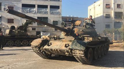Сирийская армия перешла в контрнаступление на севере провинции Хама Сирийская армия перешла в контрнаступление на севере провинции Хама