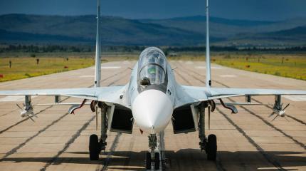 Фоторепортаж о Су-30СМ
