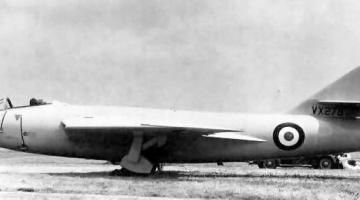 Экспериментальный самолет Hawker P.1081 (Великобритания)