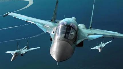 Атакующий маневр Су-34 в небе Украины восхитил Алжир