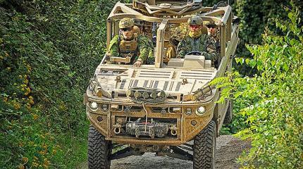 Тактический автомобиль ATTV специальных сил Нидерландов Тактический автомобиль ATTV специальных сил Нидерландов