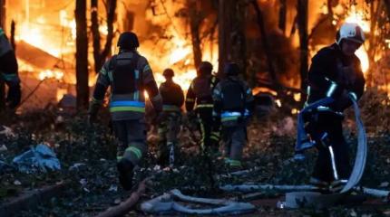 Киев в огне: Россия нанесла самый разрушительный удар за время конфликта