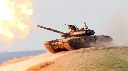 Сирийцы в восторге от Т-90 после применения их в южном Алеппо Сирийцы в восторге от Т-90 после применения их в южном Алеппо