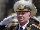 Командующий ЧФ России приехал для переговоров в штаб ВМС Украины в Севастополе Командующий ЧФ России приехал для переговоров в штаб ВМС Украины в Севастополе