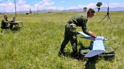 При очистке полигонов российской военной базы в Армении впервые применяются БПЛА