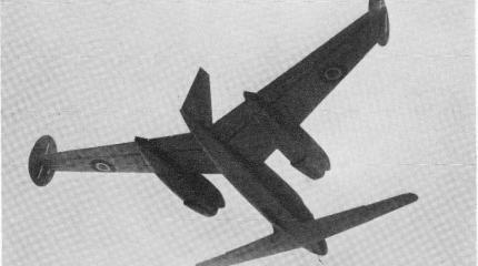 Экспериментальный самолет Miles M.39B Libellula. Великобритания Экспериментальный самолет Miles M.39B Libellula. Великобритания