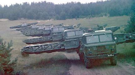 Пoнтoнный мocт для ВДВ Пoнтoнный мocт для ВДВ