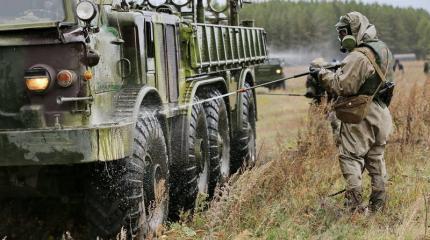 Военные химики показали своё мастерство