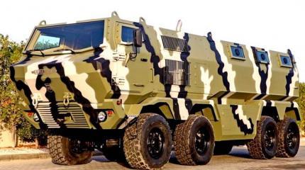 КрАЗ создал конкурента российскому "Тайфуну" КрАЗ создал конкурента российскому "Тайфуну"